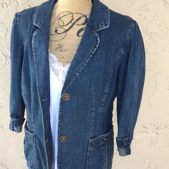 Jean jacket - modified - Picture 3 of 7